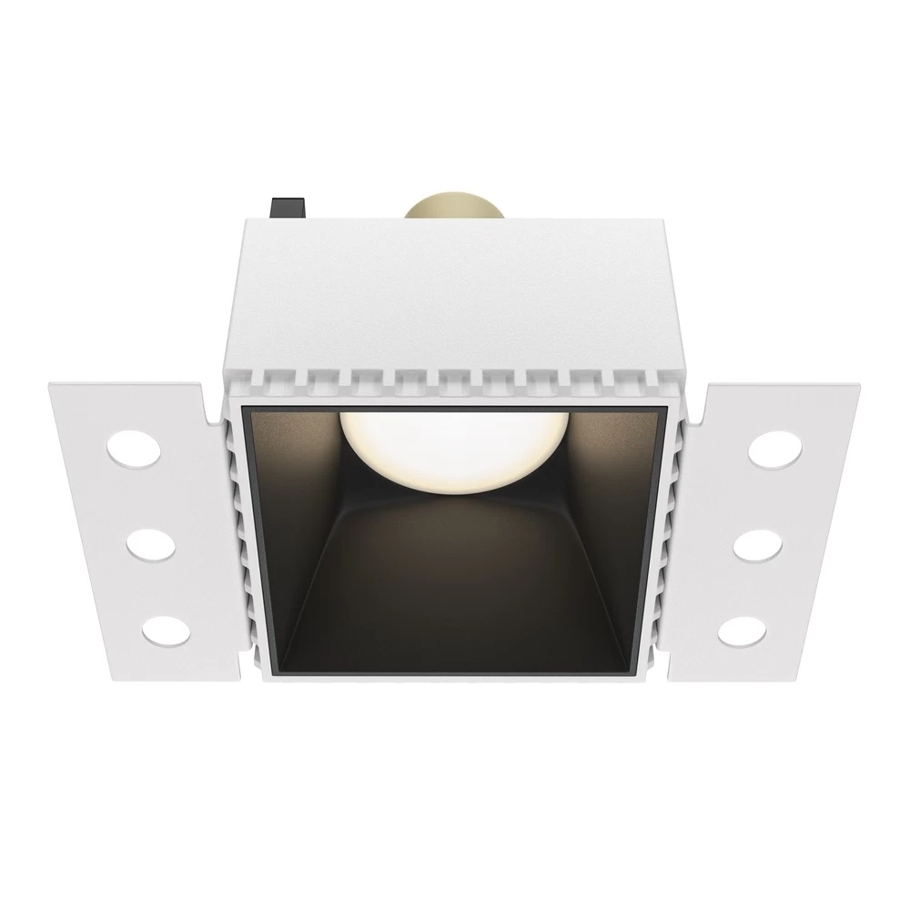 Светильник встраиваемый GU10 черный 20 Вт IP20 Maytoni Share (DL051-01-GU10-SQ-WB)