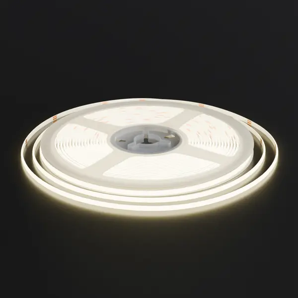 Светодиодная лента Apeyron для контурной подсветки LED COB 384 диод/7 Вт/м 24 В 3 мм IP20 5 м нейтральный белый свет