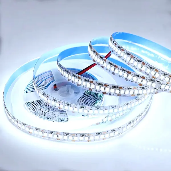 Светодиодная лента Apeyron для контурной подсветки SMD 2835 240 диод/19.2 Вт/м 24 В 10 мм IP20 2 м холодный белый свет