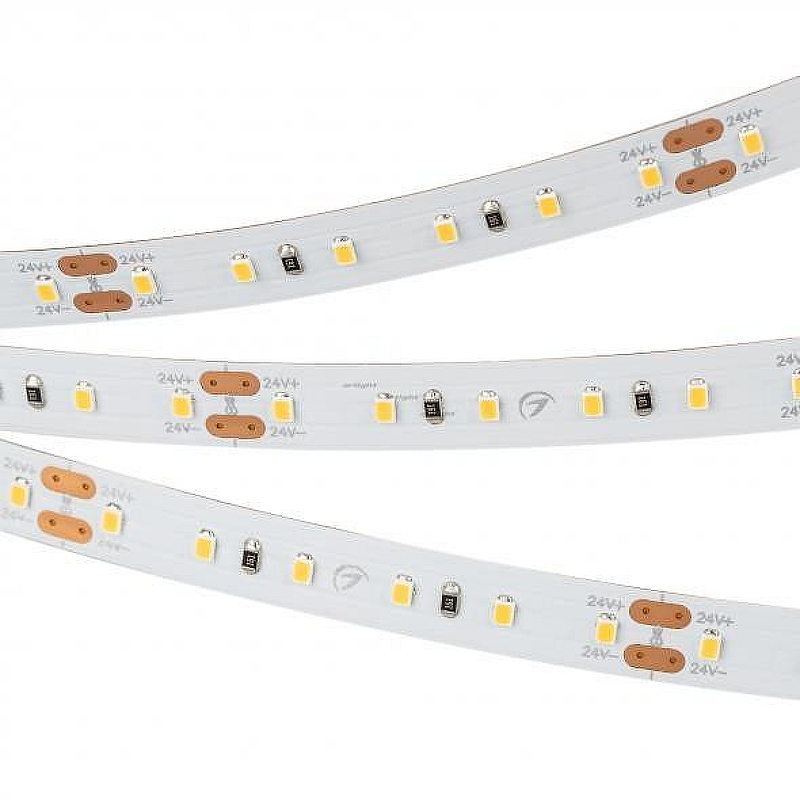 Светодиодная лента Arlight MICROLED-5000HP 24V Warm2700 8mm (2216, 120 LED/m, LUX) 024432 IP 20
