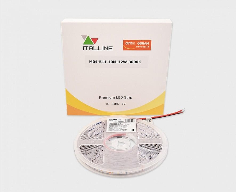Светодиодная лента Italline OSRAM M04-511 10M-12W-3000K IP20