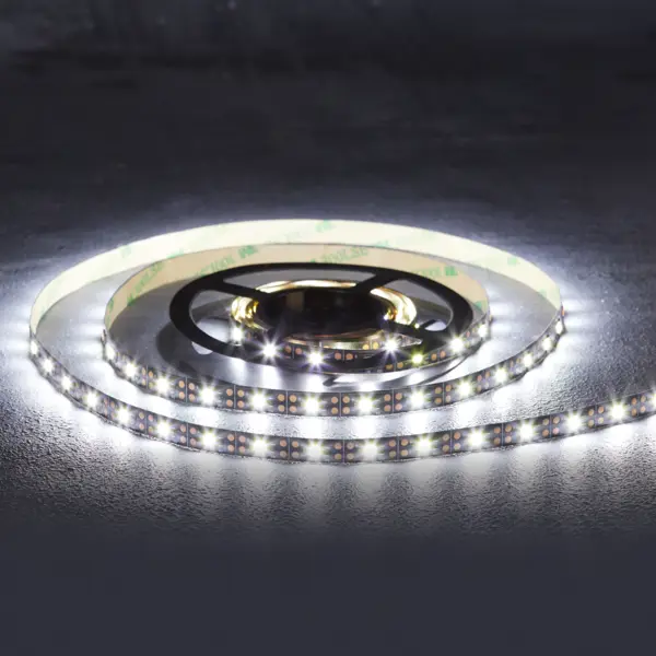Светодиодная лента Lamper 12В 8 мм 3м 4.8 Вт/м 60диод/м 6500 К холодный белый свет