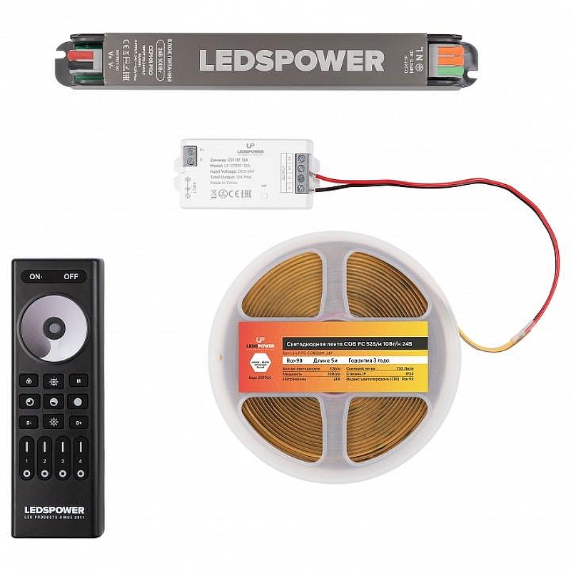 Светодиодная лента LEDS POWER COB 7366 длина 5000 мм