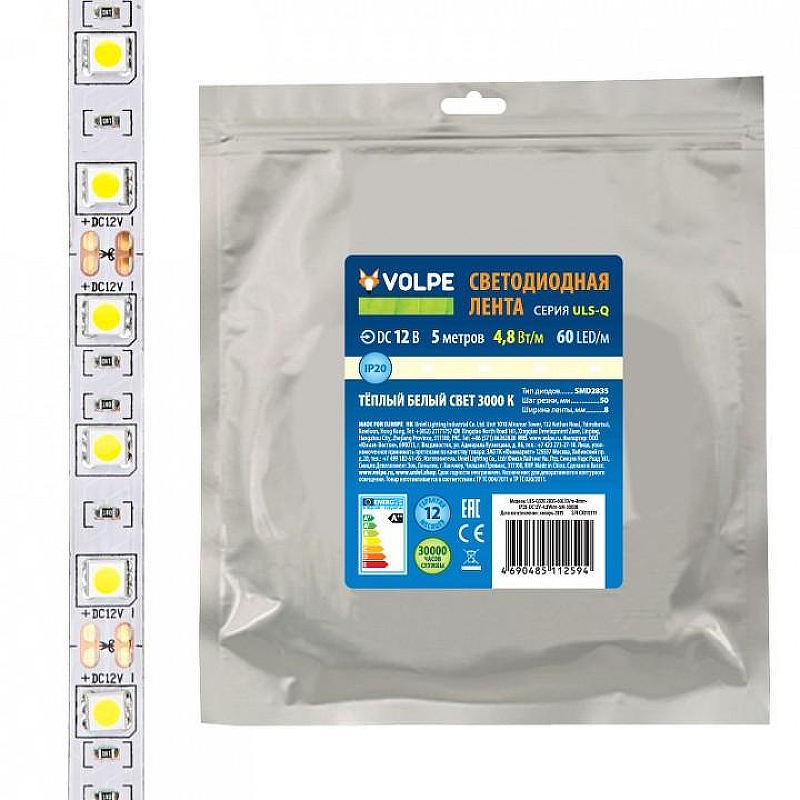 Светодиодная лента Volpe ULS-Q320 UL-00004538 IP20
