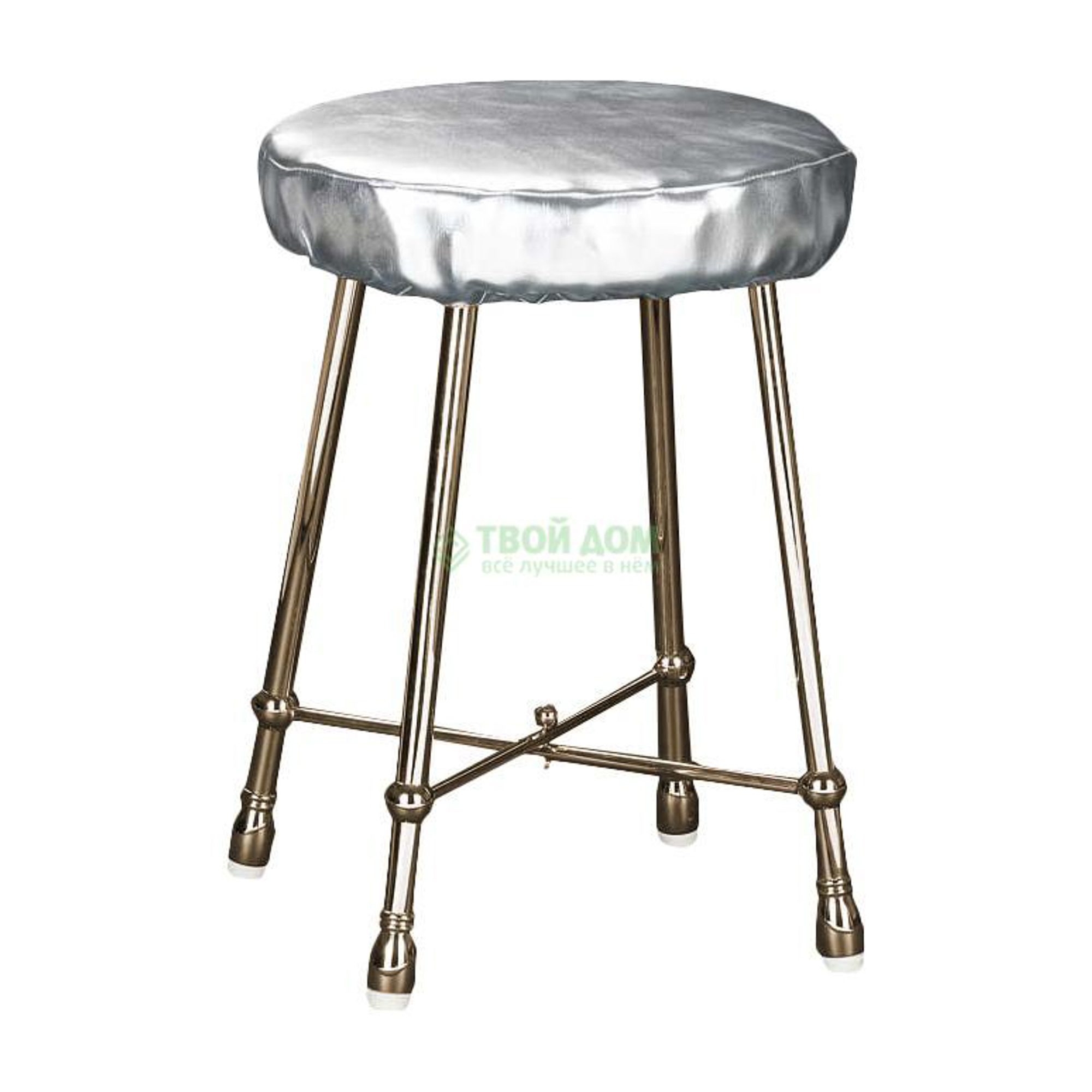 Табурет Cristal et bronze Lisse круглый гладкий бронза ( 300.30606.СВ06)