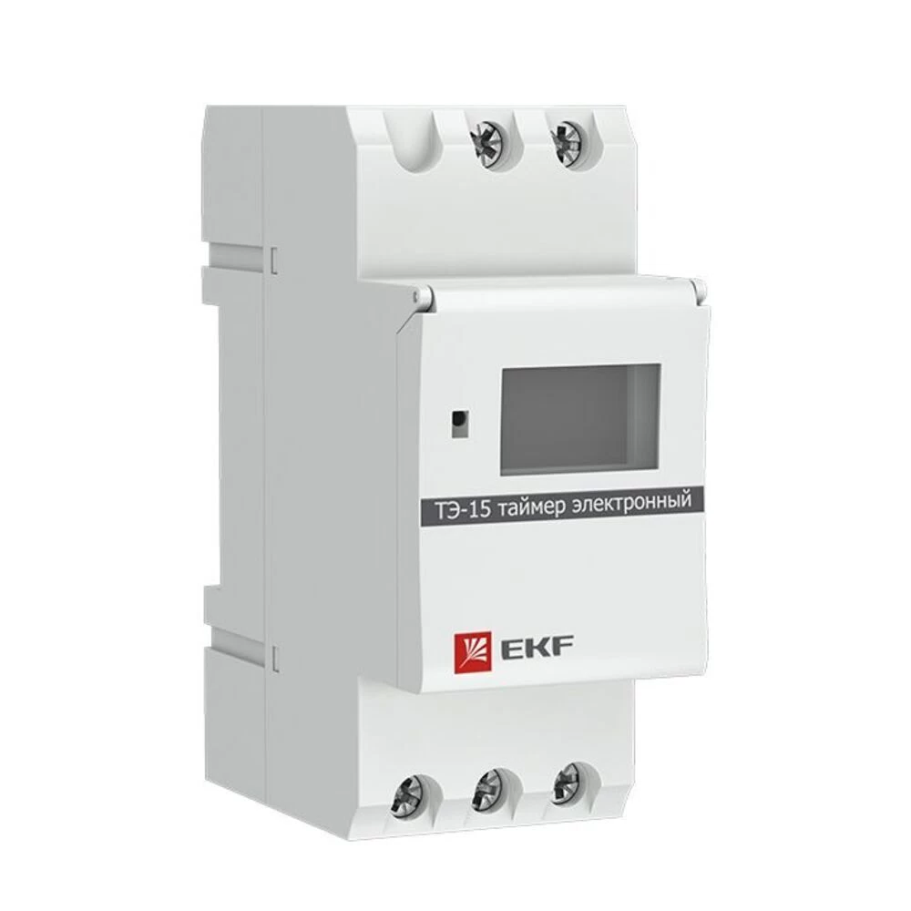Таймер электронный EKF PROxima 230 В 16 А (mdt-15)