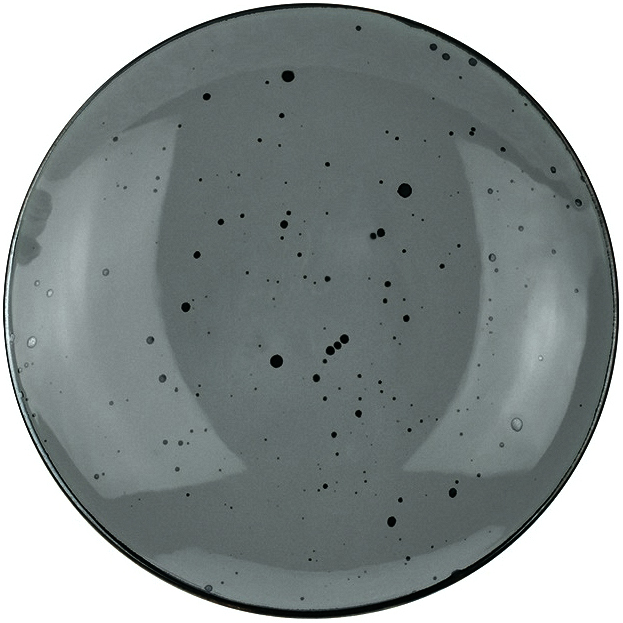 Тарелка глубокая Porcelana Bogucice Alumina Graphite 22 см