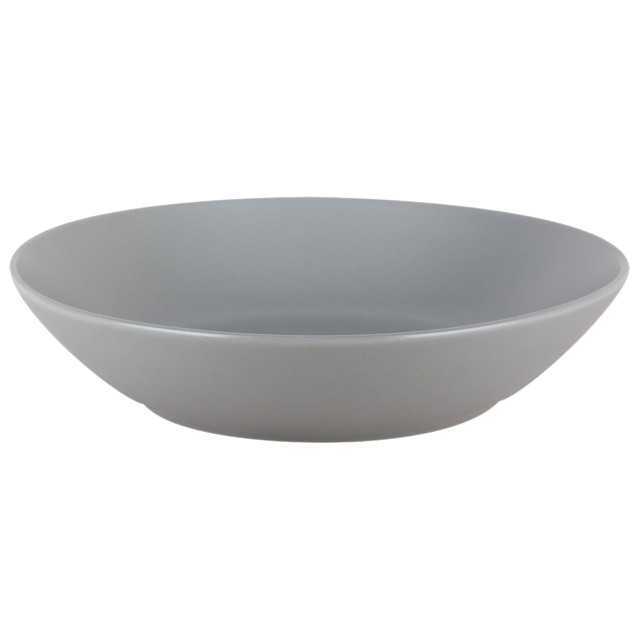 тарелка NUOVACASA Color grey 20см 0,75л глубокая керамика