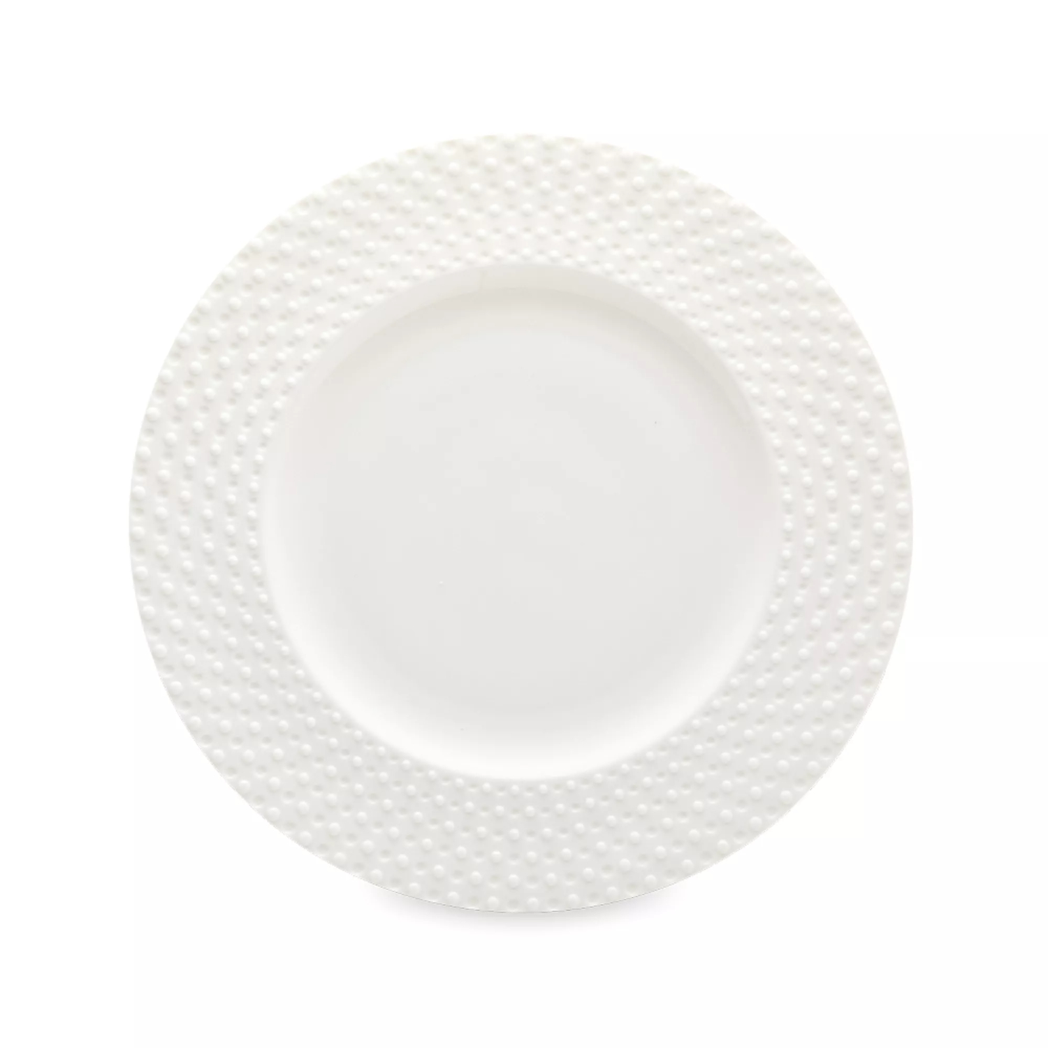 Тарелка закусочная Decor de table Капля 20,5 см, рельеф, фарфор