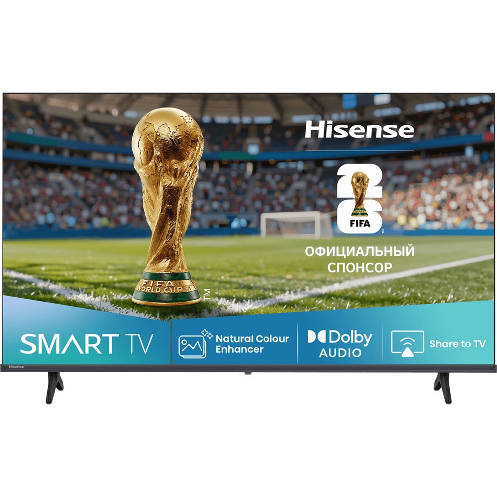 Телевизор Hisense 40A4Q RU (2025) 40" FULL HD LED Smart TV