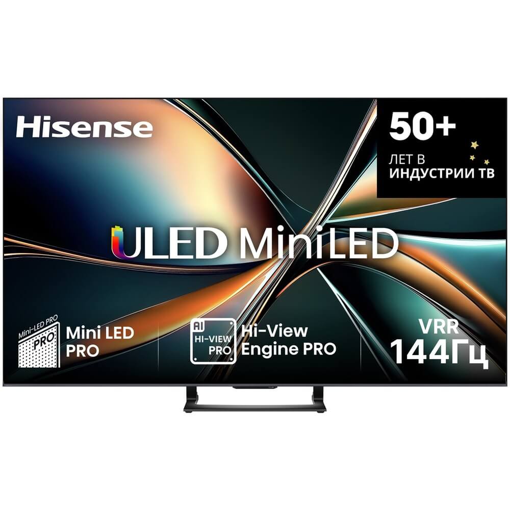 Телевизор Hisense 55U7Q (2025) 55" 4K UHD Mini-LED Smart TV