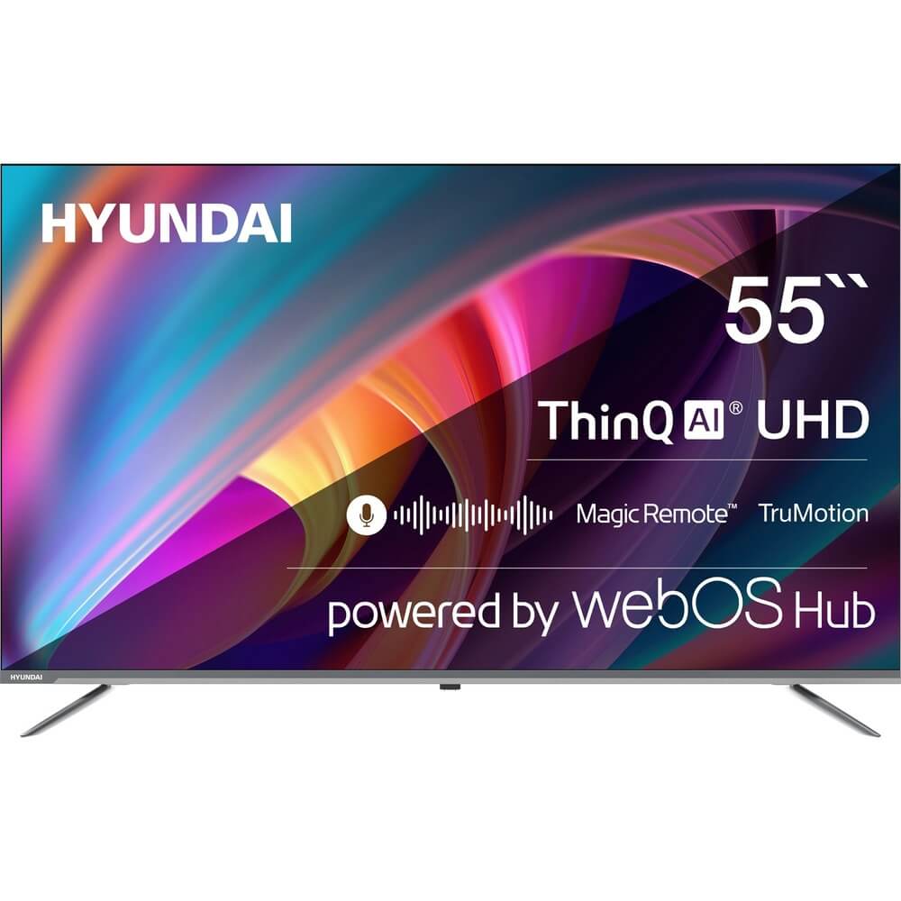 Телевизор Hyundai H-LED55BU7100 (2024) 55" 4K UHD LED Smart TV