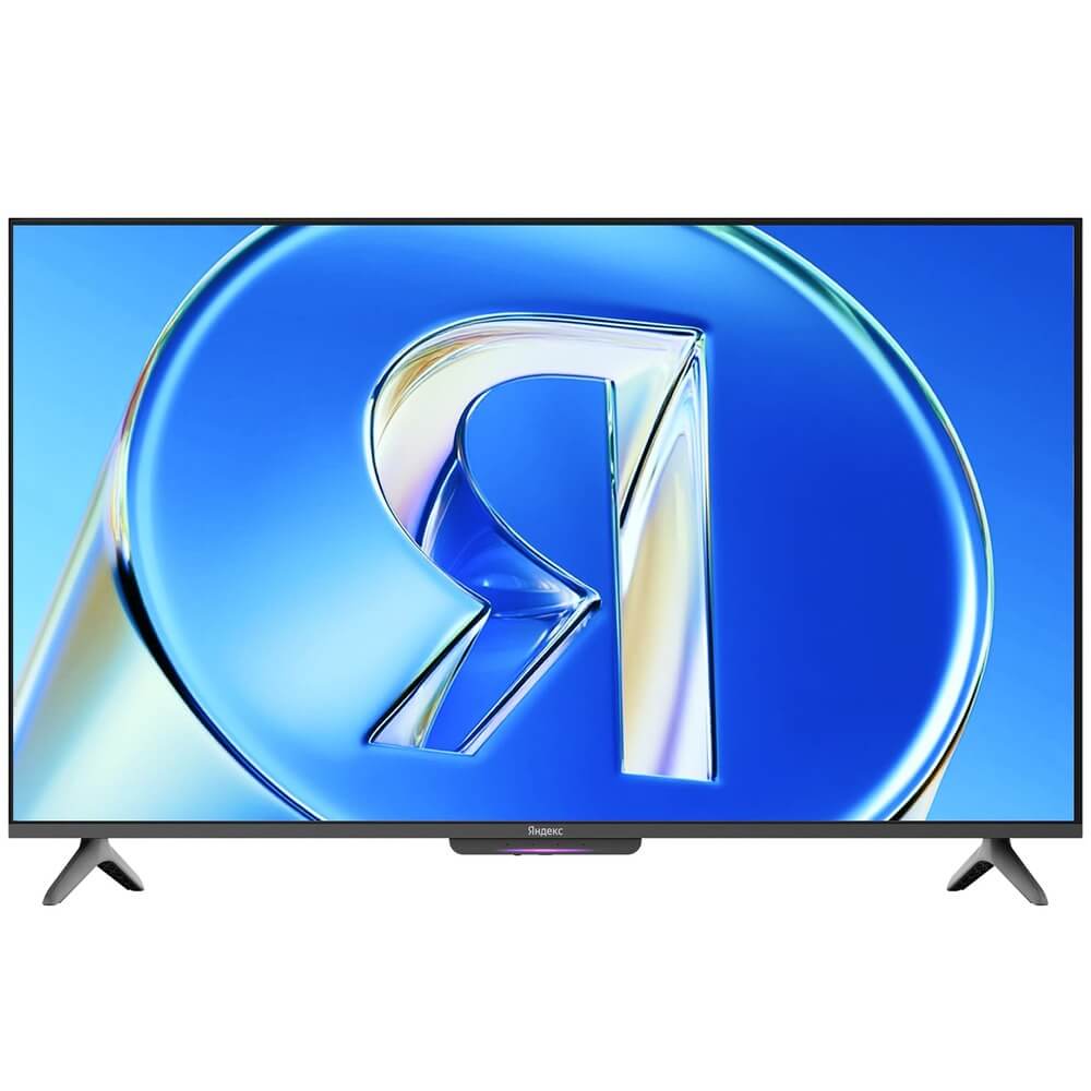 Телевизор Яндекс ТВ Станция Бейсик QLED с Алисой 65 65" 4K UHD QLED Smart TV