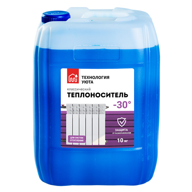 теплоноситель ТЕХНОЛОГИЯ УЮТА -30 этиленгликоль 10кг