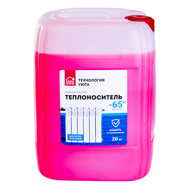 теплоноситель ТЕХНОЛОГИЯ УЮТА -65 этиленгликоль 20кг