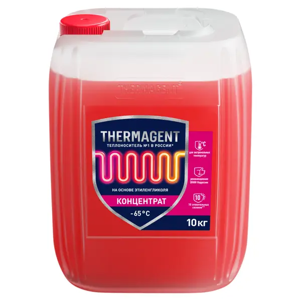 Теплоноситель Thermagent 910231 -65°C 10 кг этиленгликоль концентрат