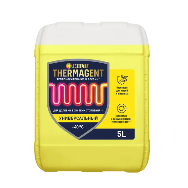 Теплоноситель Thermagent Эко 122555 -40°C 5 л пропиленгликоль