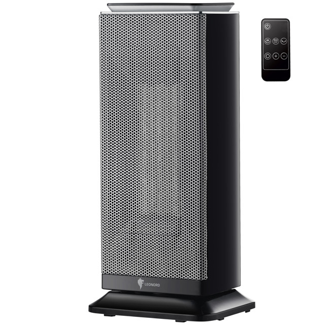 тепловентилятор LEONORD LPTC-6008 2000Вт 2 режима черный
