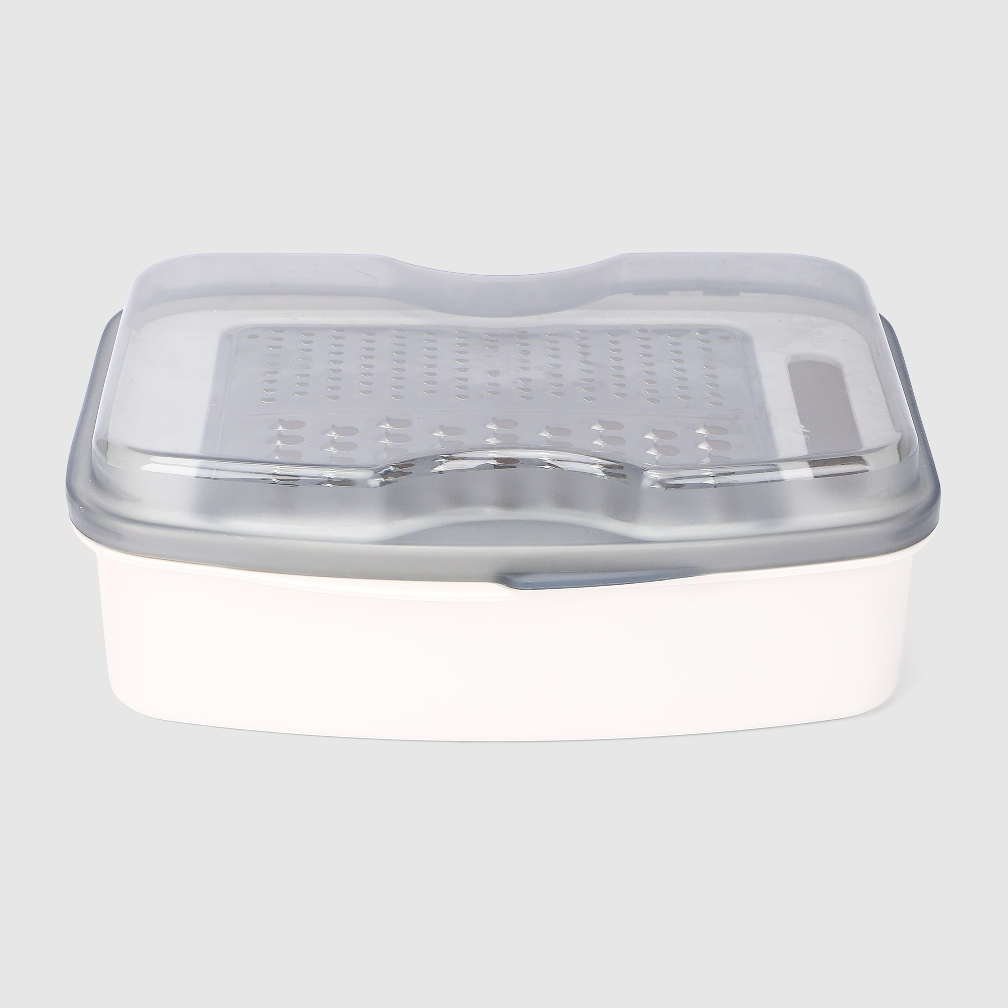 Терка Urve Plastic с контейнером и крышкой