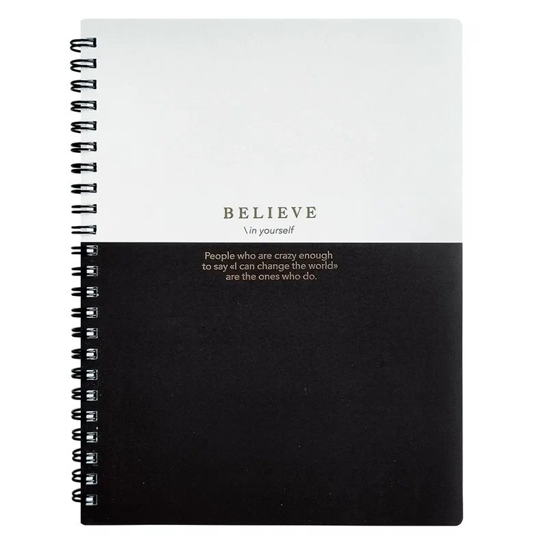 Тетрадь Be Smart Believe 80 листов, клетка, 156х207 мм