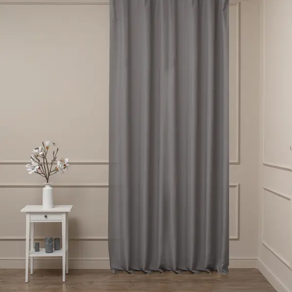 Ткань 1 м/п Silk 1 шелк 305 см цвет кофейный