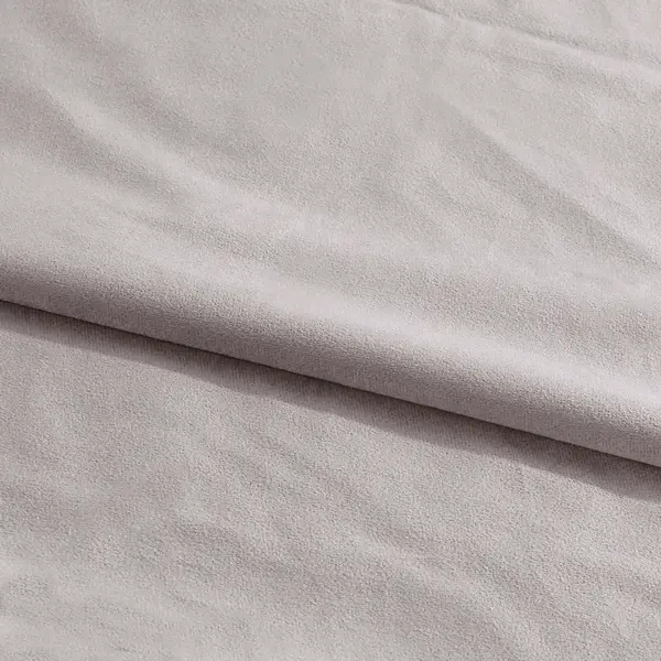 Ткань 1 м/п Velvet 280 см цвет серо-бежевый Fossil 5