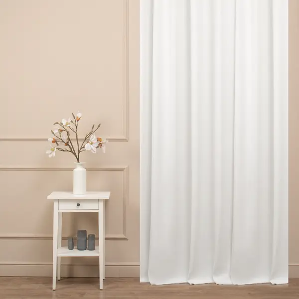 Ткань 1 п/м рогожка Cloth 280 см 550 г/м² цвет белый