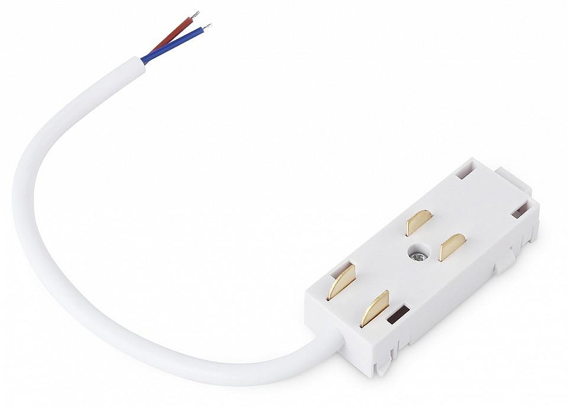 Токопровод концевой Ambrella Light GL GL1101 цвет арматуры Белый