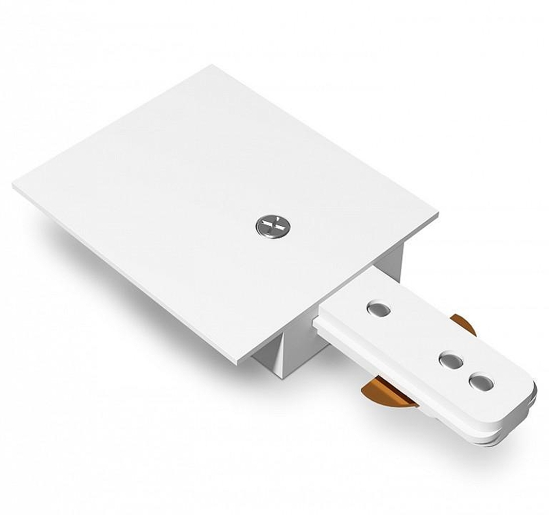 Токопровод концевой Ambrella Light TRACK SYSTEM GL7155 цвет арматуры Белый