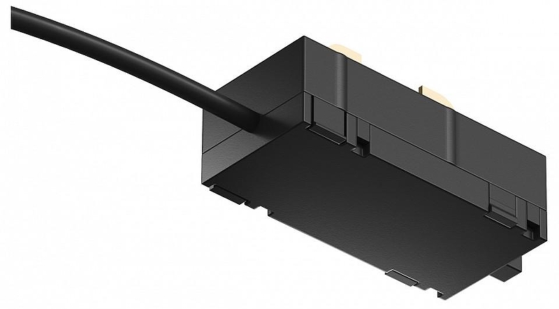 Токопровод концевой Denkirs Smart TR2100-BK цвет арматуры Черный