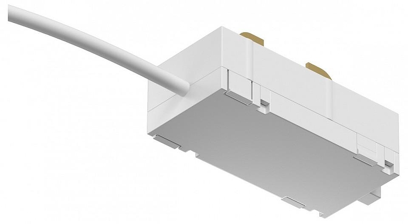 Токопровод концевой Denkirs Smart TR2100-WH цвет арматуры Белый