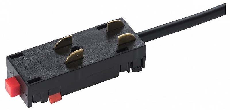 Токопровод концевой Lightstar Teta 505117 цвет арматуры Черный