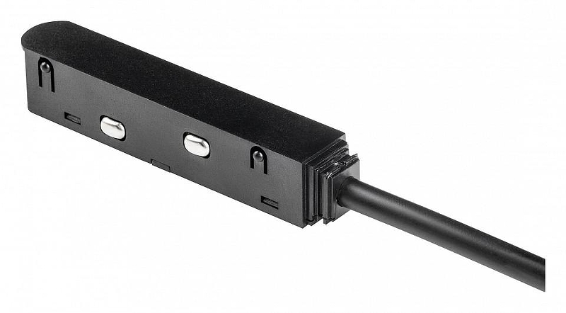 Токопровод концевой Lightstar Uno 509117 цвет арматуры Черный