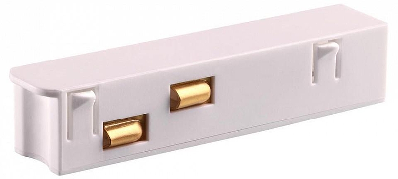 Токопровод концевой Novotech Flum 135161 цвет арматуры Белый