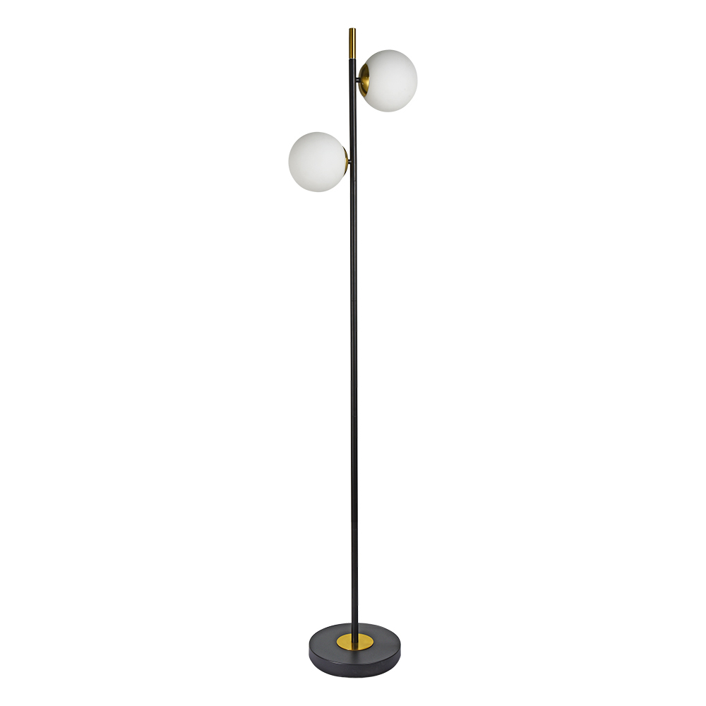 Торшер Arte Lamp E14 80 Вт черный IP20 (A2224PN-2BK)