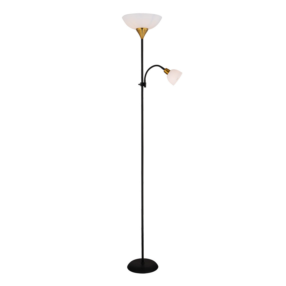 Торшер Arte Lamp Е14/Е27 85 Вт черный IP20 (A9569PN-2BK)