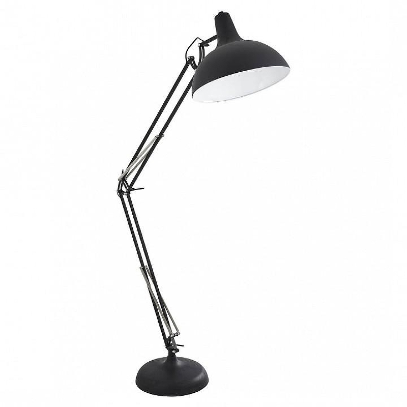 Торшер Artelamp Goliath A2487PN-1BK цвет плафона/подвески Черный, цвет арматуры Черный