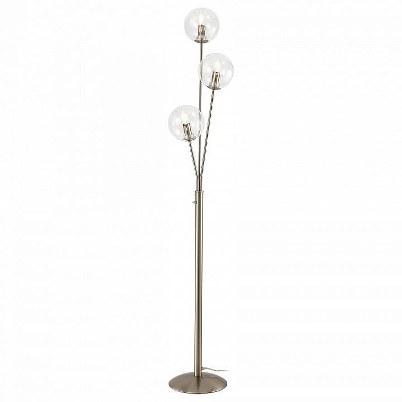 Торшер Citilux Томми CL102931 цвет плафона/подвески Прозрачный, цвет арматуры Хром
