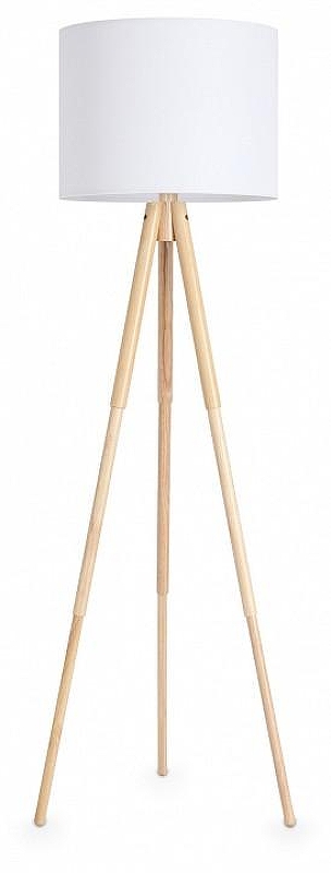 Торшер Freya Tree FR5495FL-01W цвет плафона/подвески Белый, цвет арматуры Белый, Коричневый