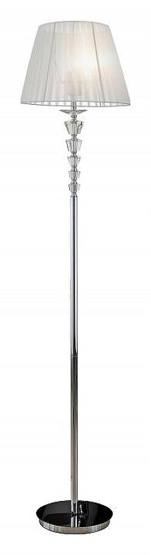Торшер ILLUMICO IL5231-1F-27 CR цвет плафона/подвески Белый, цвет арматуры Хром