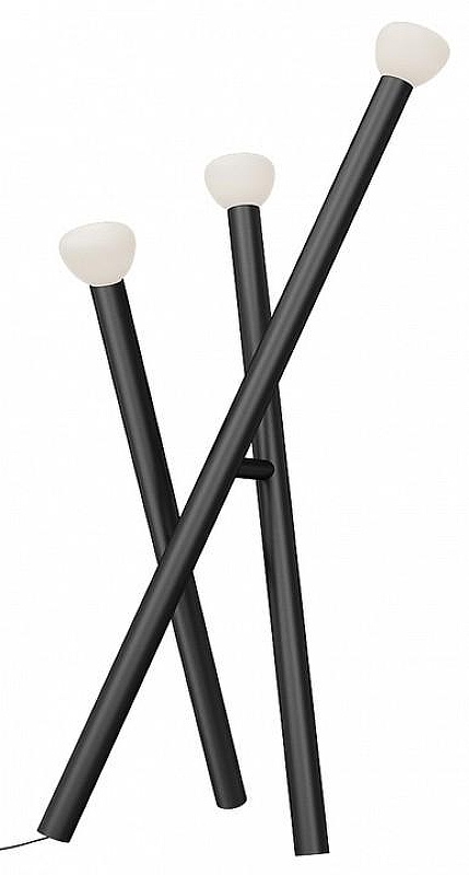 Торшер Kink Light Риволи 07722-F,19 цвет плафона/подвески Белый, цвет арматуры Черный