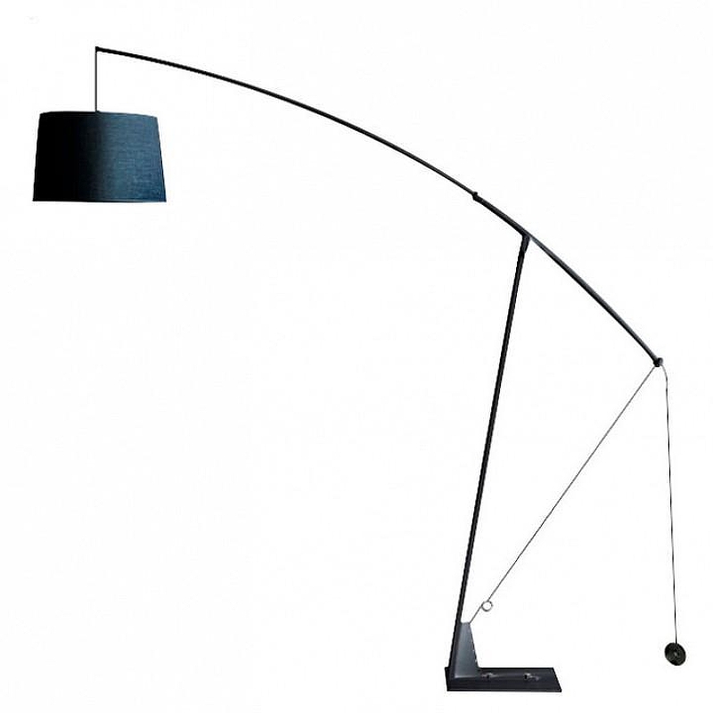 Торшер Loft it Fishrod LOFT5003-BL цвет плафона/подвески Черный, цвет арматуры Черный