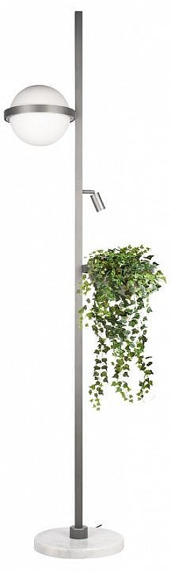 Торшер Loft it Jardin 10121/F Dark grey цвет плафона/подвески Белый, цвет арматуры Антрацит