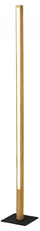 Торшер Lussole Modesto LSP-0907 цвет плафона/подвески Белый, Коричневый, цвет арматуры Черный