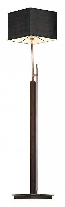 Торшер Lussole Montone LSF-2575-01 цвет плафона/подвески Черный, цвет арматуры Коричневый, Хром