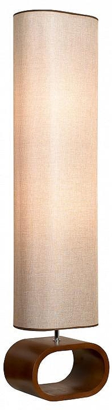 Торшер Lussole Nulvi GRLSF-2105-02 цвет плафона/подвески Коричневый, цвет арматуры Красный, Хром
