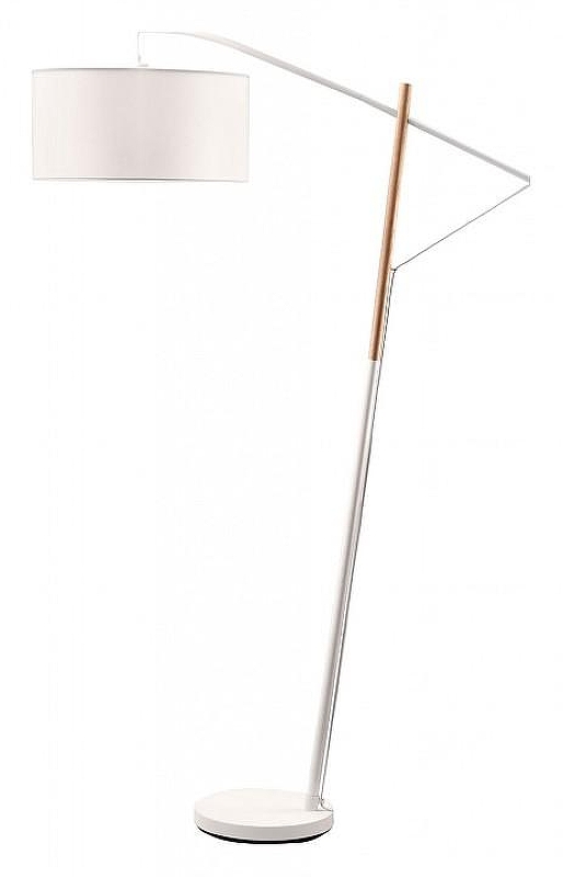 Торшер Lussole Weston LSP-0656 цвет плафона/подвески Белый, цвет арматуры Белый, Коричневый
