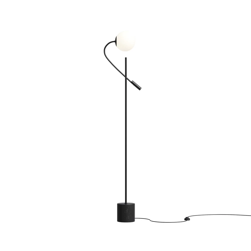 Торшер Maytoni E14 3 Вт черный 3000К IP20 (MOD230FL-01B)