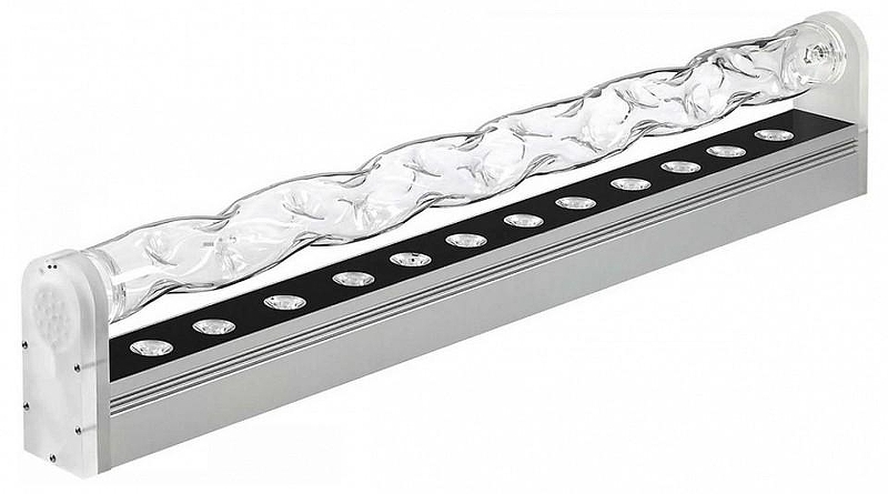 Торшер Odeon Light Waterfall 7027/16FL цвет плафона/подвески Прозрачный, цвет арматуры Белый