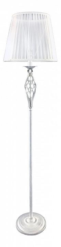 Торшер Omnilux Belluno OML-79105-01 цвет плафона/подвески Белый, Прозрачный, цвет арматуры Белый, Золото